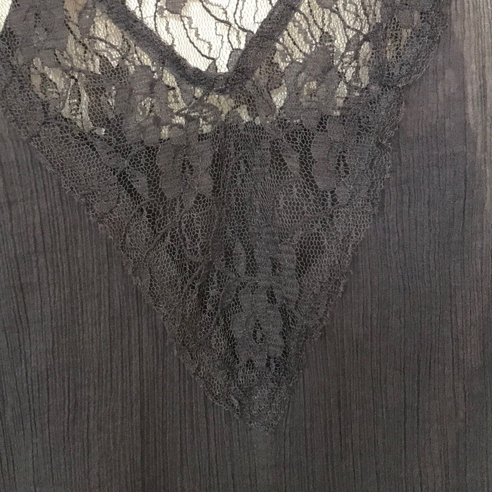 Free people (intimately) bell & lace tank. Sz S - Picture 6 of 7